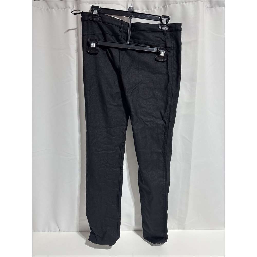 Hot & Delicious Women's Front Tie Up Jeggings Black Size‎ XL Y2K Boho Underwire - Picture 4 of 11